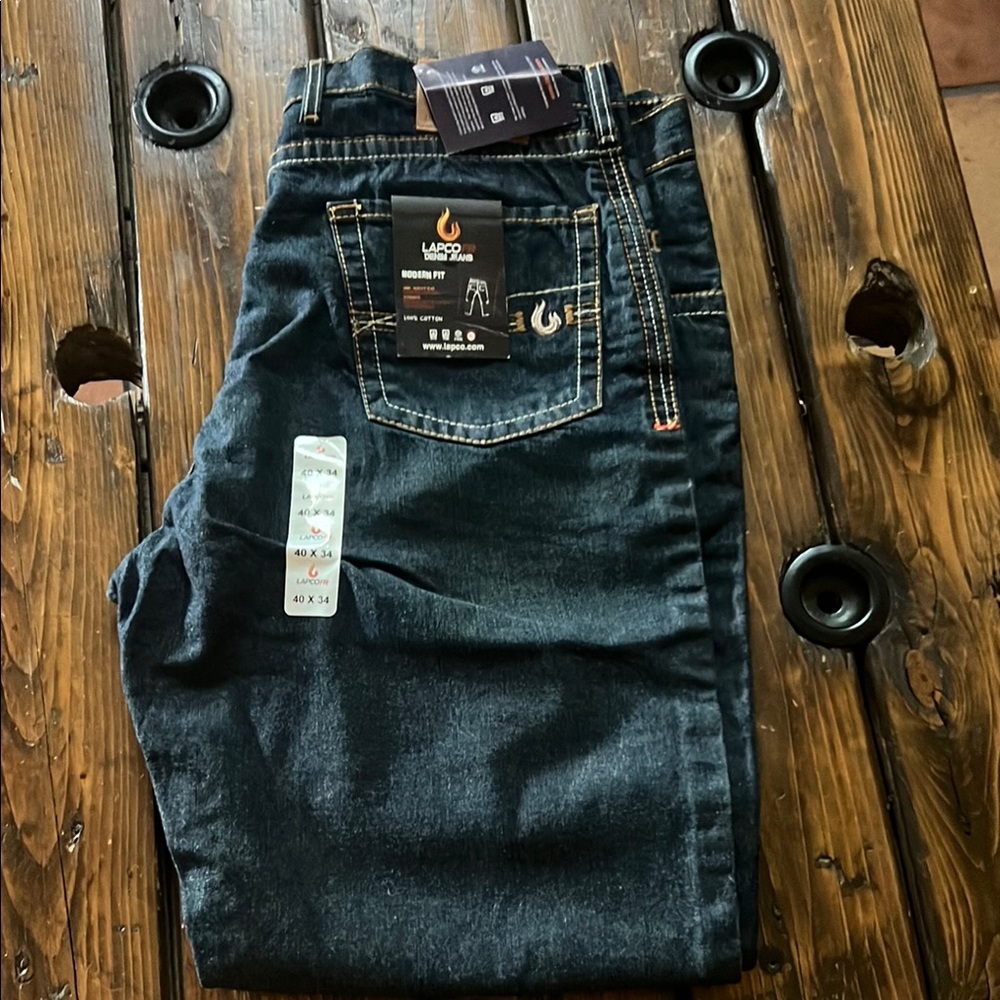 Lapco FR Men’s jeans NEW 40x34